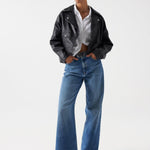 Vaqueros Salsa Jeans True Wide - ECRU