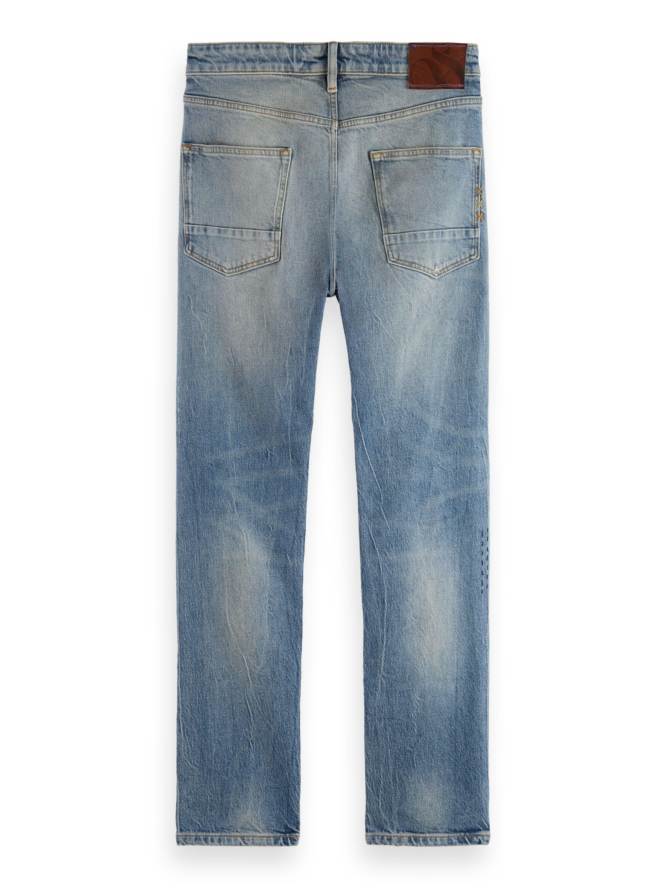 Vaqueros Scotch & Soda Ralston Regular Slim Jeans Kandy Rush - ECRU