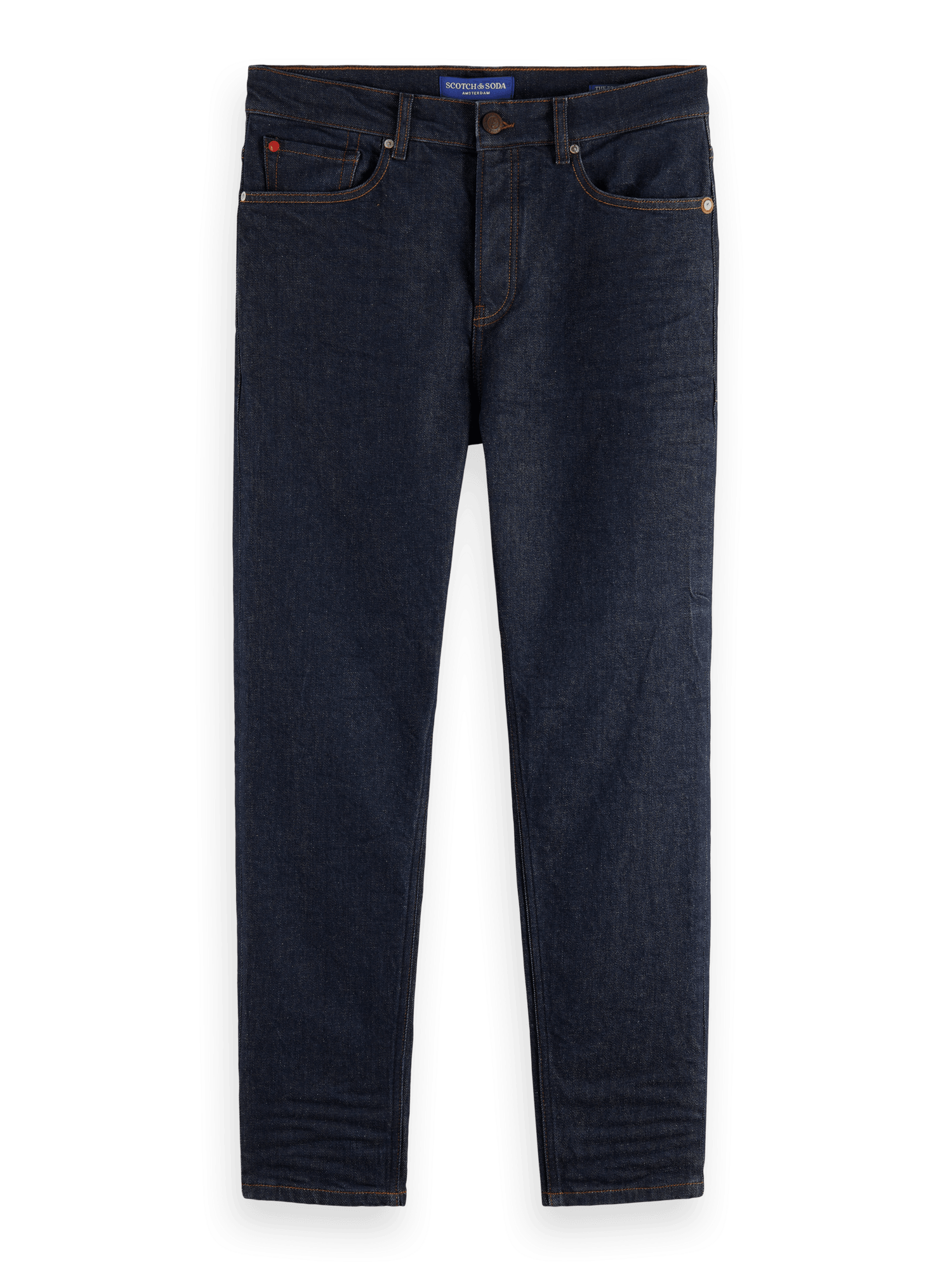 Vaqueros Scotch & Soda The Drop Regular Tapered Deep Ink - ECRU