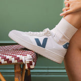 Zapatillas VEJA V-90 Leather White California