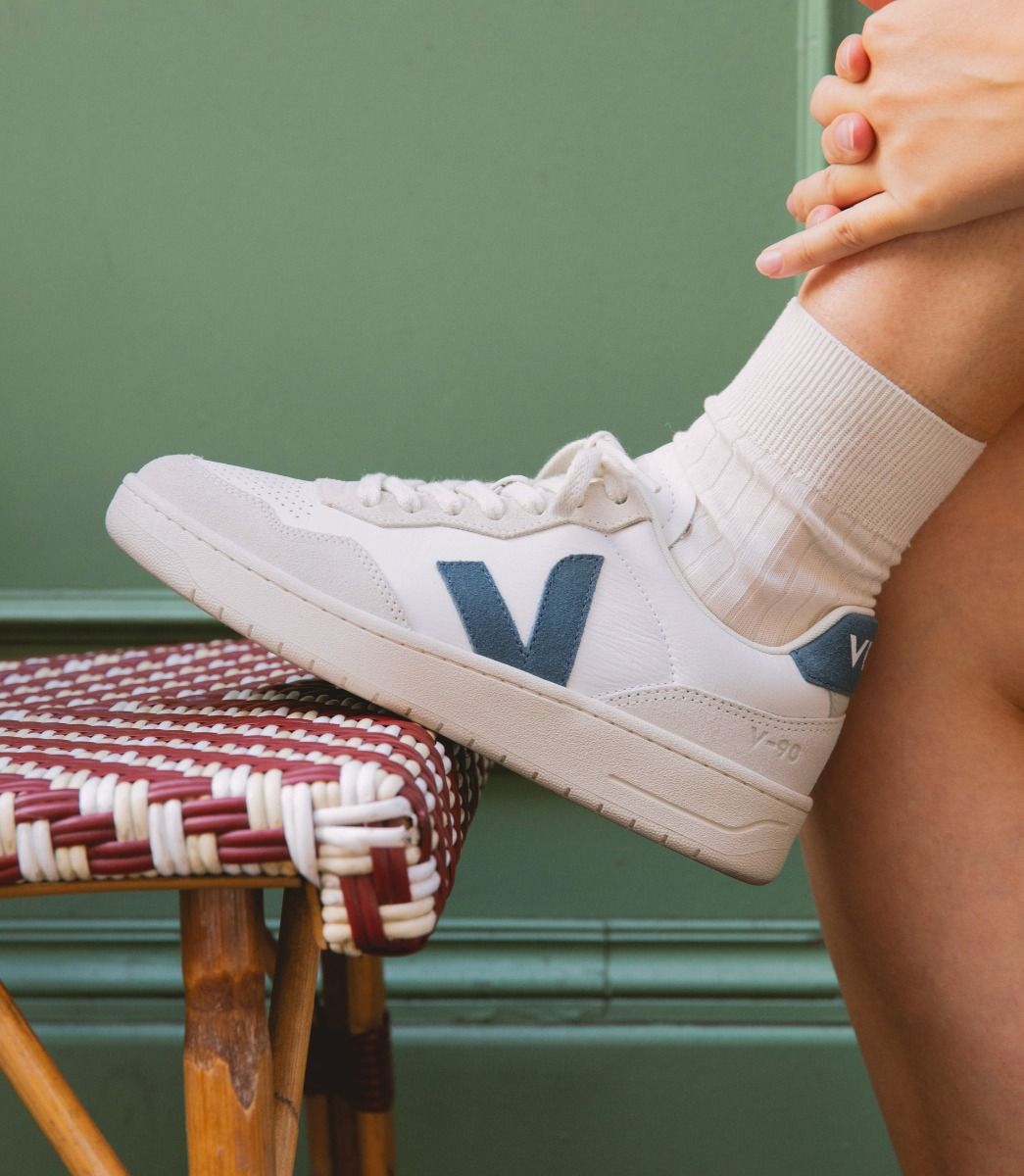 Zapatillas VEJA V-90 Leather White California