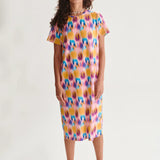 Vestido 24colours Estampado 21097 - ECRU