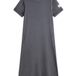 Vestido ECOALF Argento Grey - ECRU