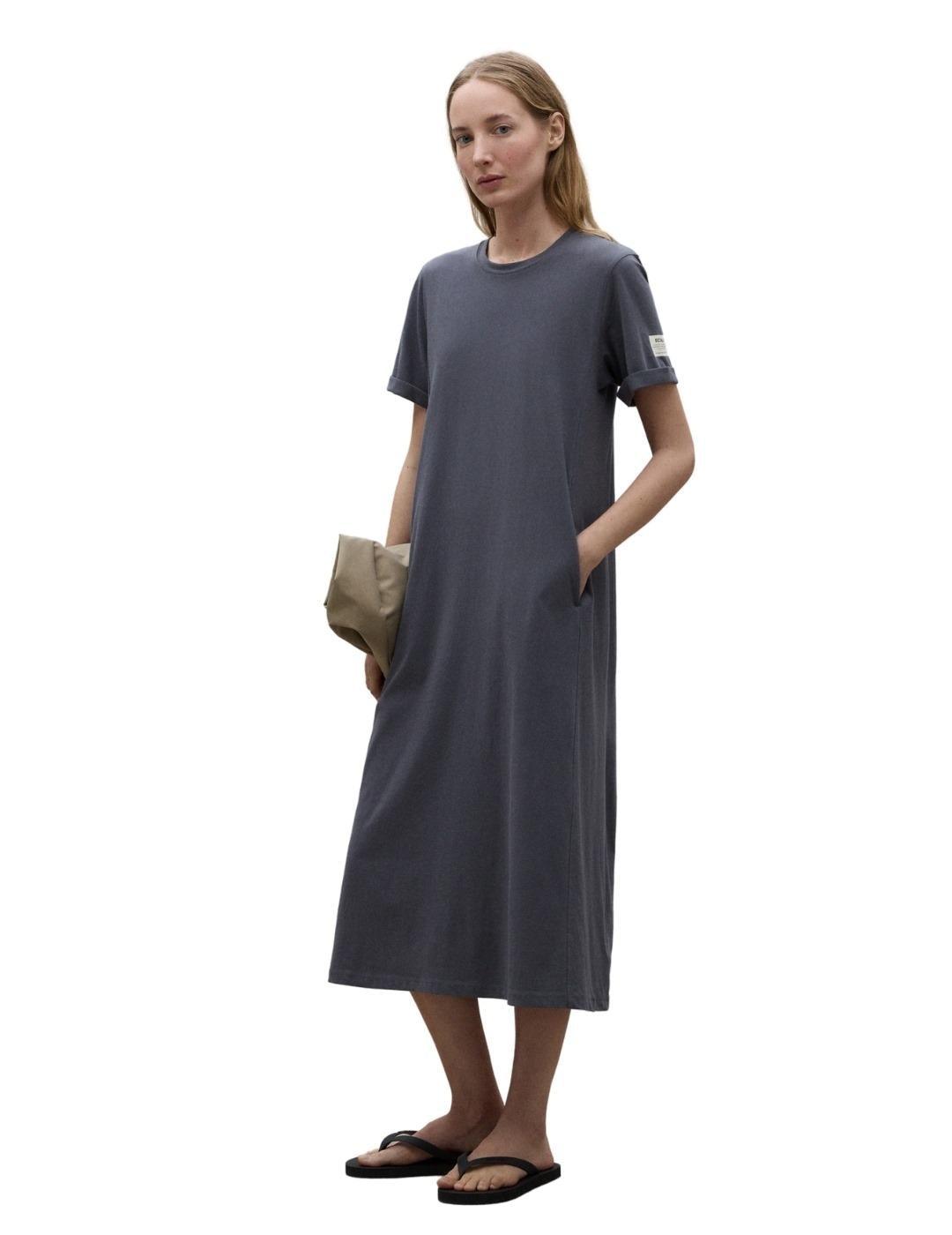 Vestido ECOALF Argento Grey - ECRU