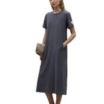 Vestido ECOALF Argento Grey - ECRU