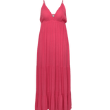 Vestido FRNCH Clemy Fuchsia - ECRU