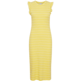 Vestido ICHI Louisany Goldfinch - ECRU