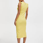 Vestido ICHI Louisany Goldfinch - ECRU