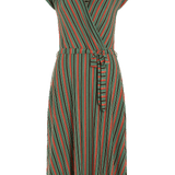 Vestido King Louie Abigail Castillo Stripe - ECRU