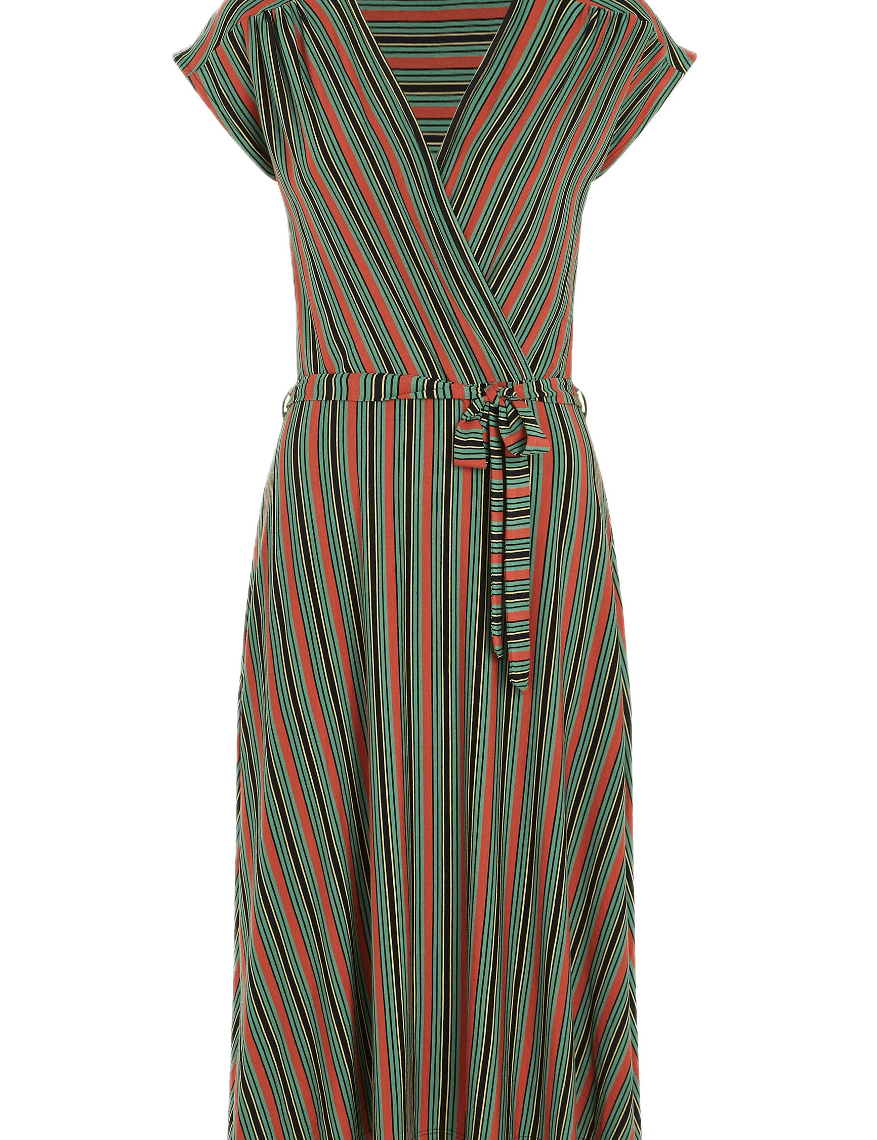 Vestido King Louie Abigail Castillo Stripe - ECRU