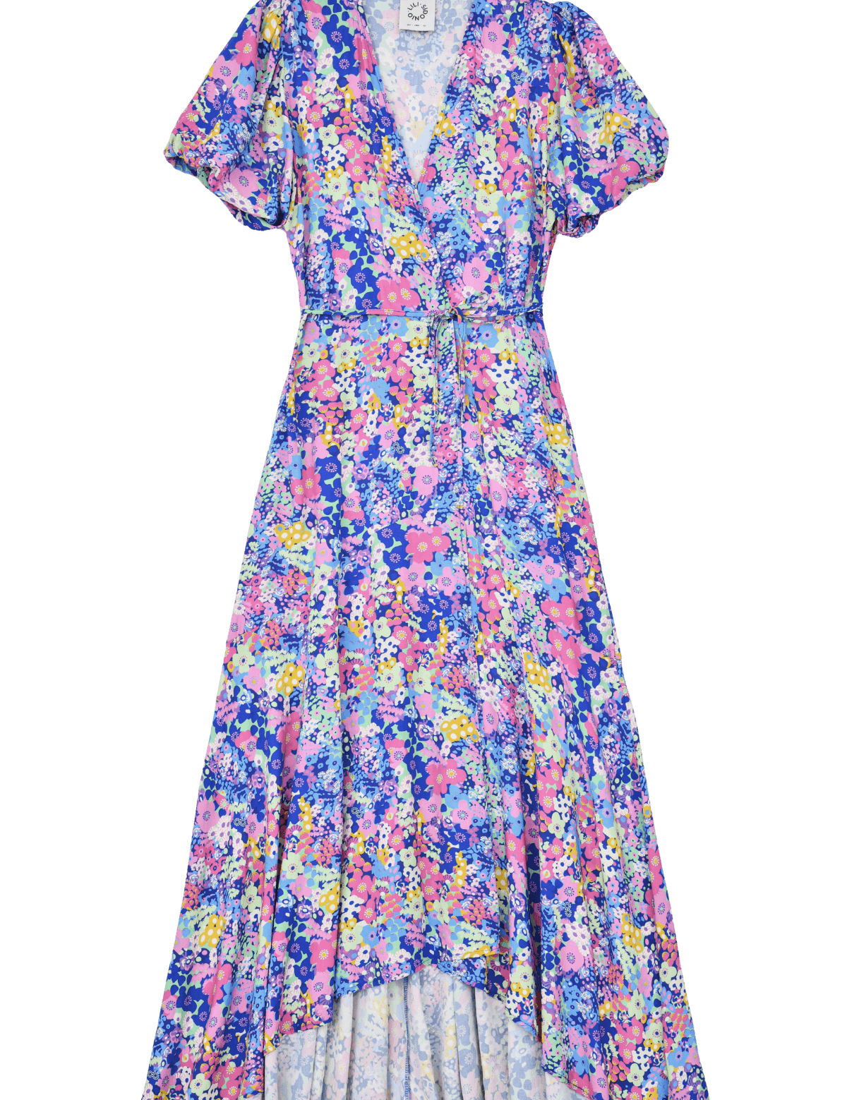 Vestido Lili Sidonio Estampado Blue Lucy - ECRU