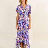 Vestido Lili Sidonio Estampado Blue Lucy - ECRU