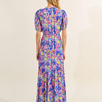 Vestido Lili Sidonio Estampado Blue Lucy - ECRU