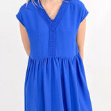 Vestido Molly Bracken Azul - ECRU