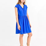 Vestido Molly Bracken Azul - ECRU