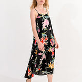 Vestido Molly Bracken Estampado Black June - ECRU