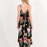 Vestido Molly Bracken Estampado Black June - ECRU