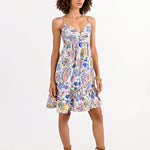 Vestido Molly Bracken Estampado - ECRU