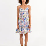 Vestido Molly Bracken Estampado - ECRU