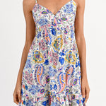 Vestido Molly Bracken Estampado - ECRU