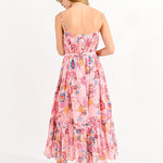 Vestido Molly Bracken Estampado Pink Alba - ECRU