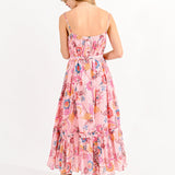 Vestido Molly Bracken Estampado Pink Alba - ECRU