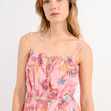 Vestido Molly Bracken Estampado Pink Alba - ECRU