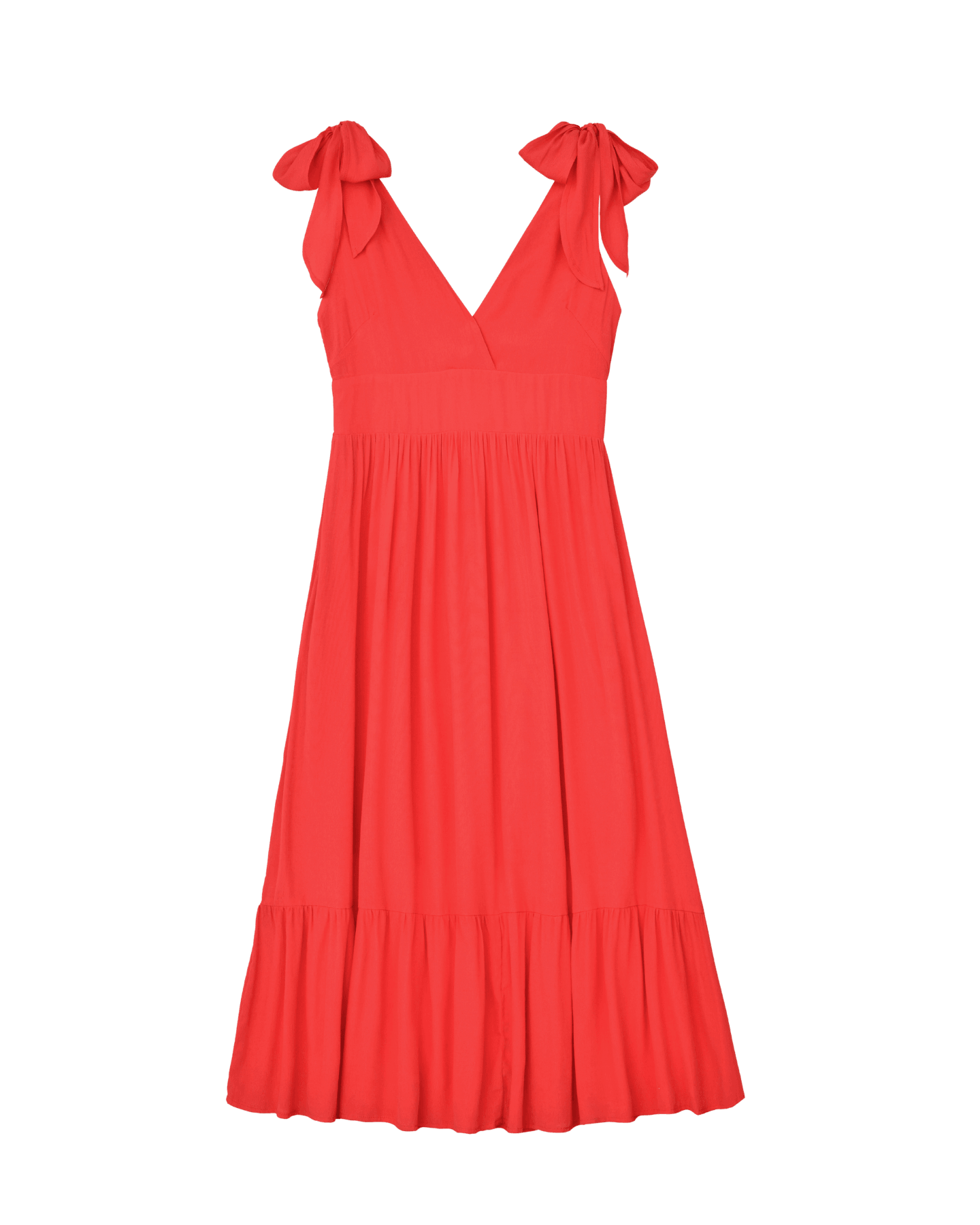 Vestido Molly Bracken Red Orange - ECRU