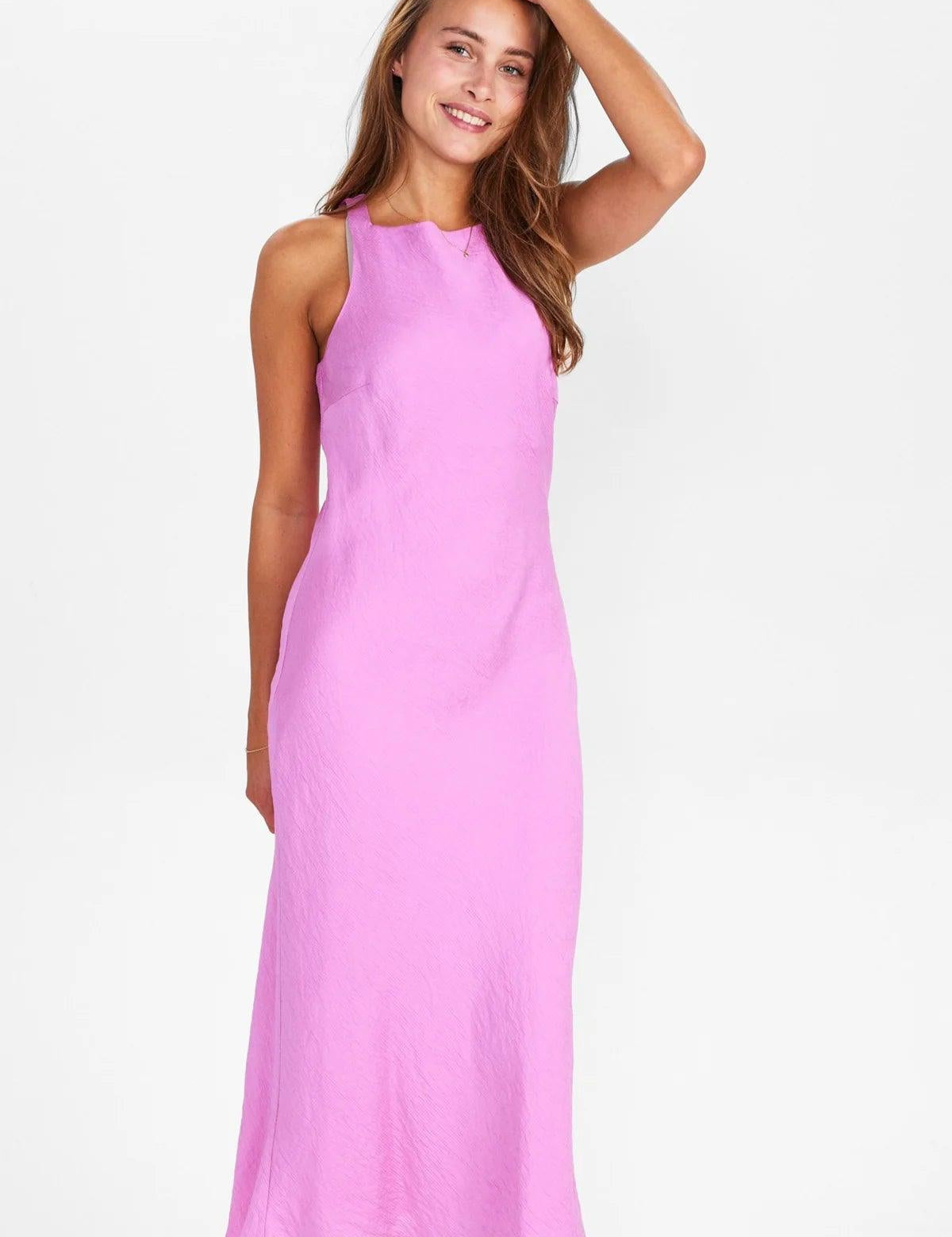 Vestido Nümph Nuroxanne Begonia Pink - ECRU