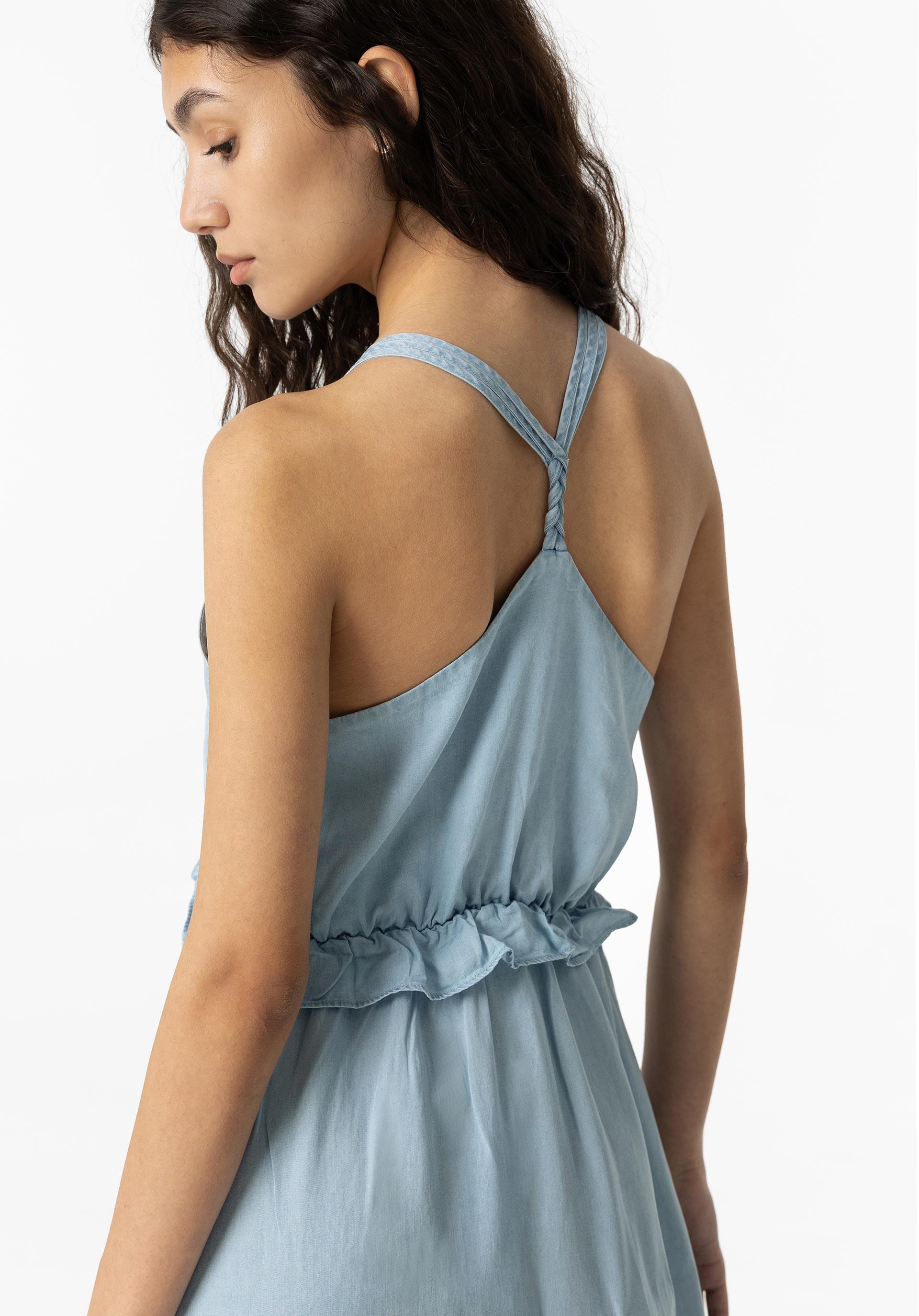 Vestido TIFFOSI Aquamarine - ECRU