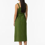 Vestido TIFFOSI Crack Verde - ECRU