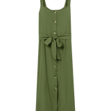 Vestido TIFFOSI Crack Verde - ECRU