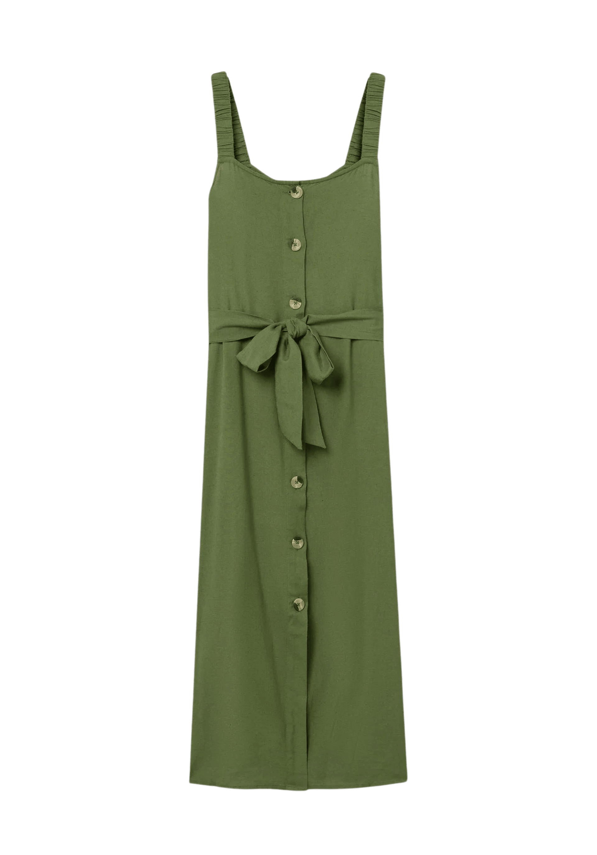 Vestido TIFFOSI Crack Verde - ECRU