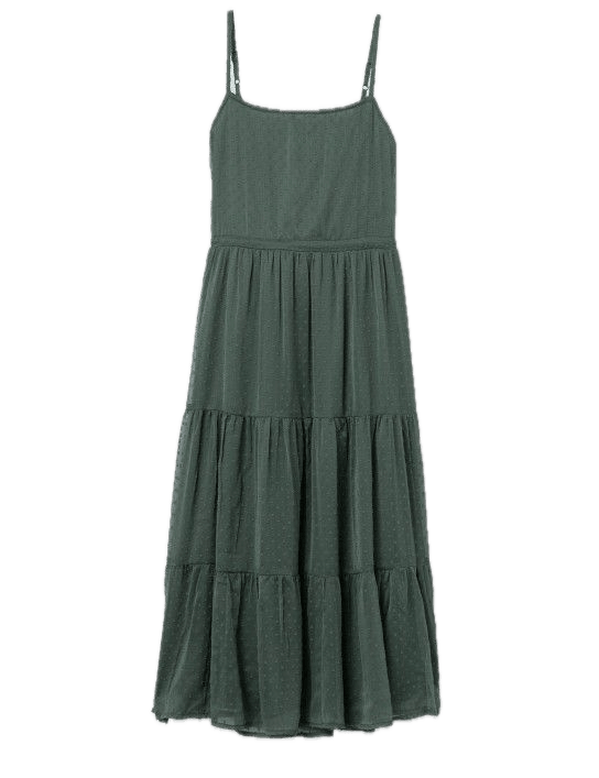 Vestido Tiffosi Rennes Verde - ECRU