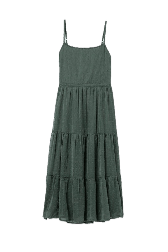 Vestido Tiffosi Rennes Verde - ECRU