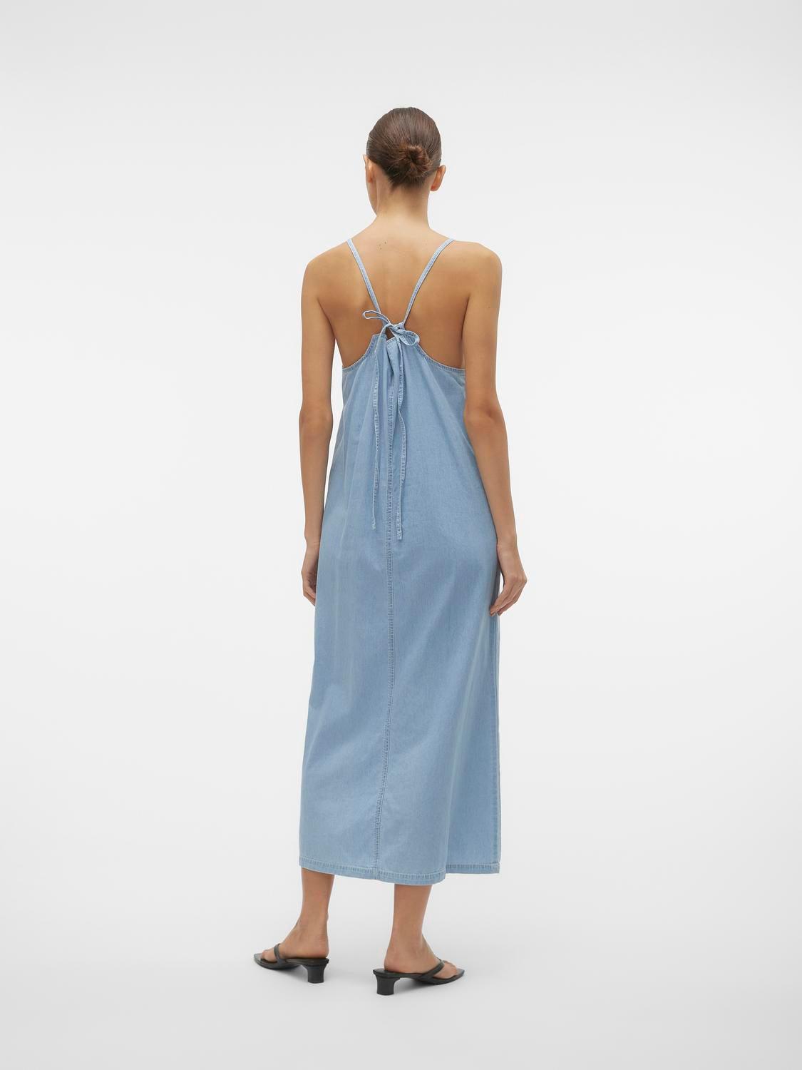 Vestido Vero Moda Adelyn Denim - ECRU