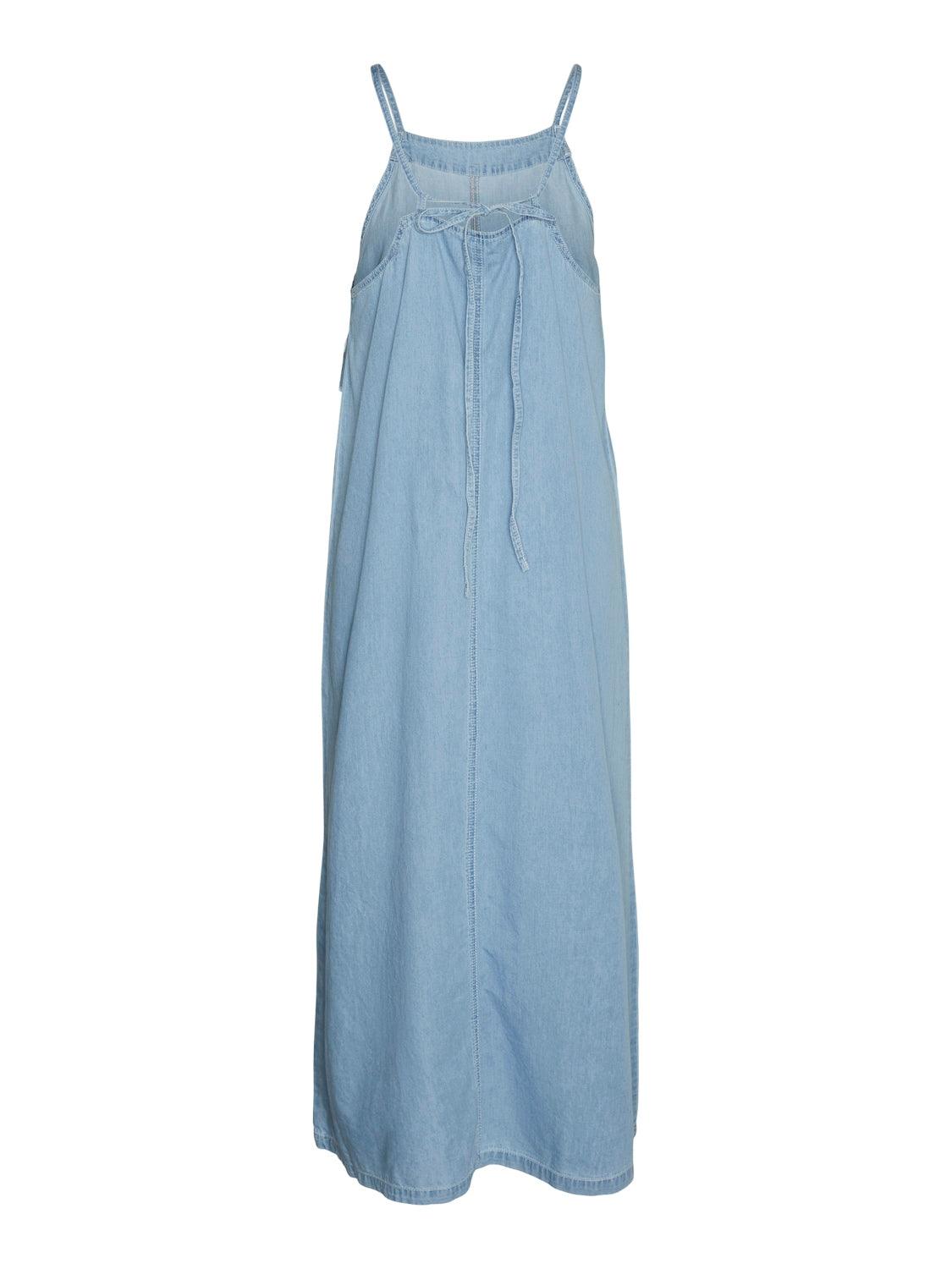 Vestido Vero Moda Adelyn Denim - ECRU