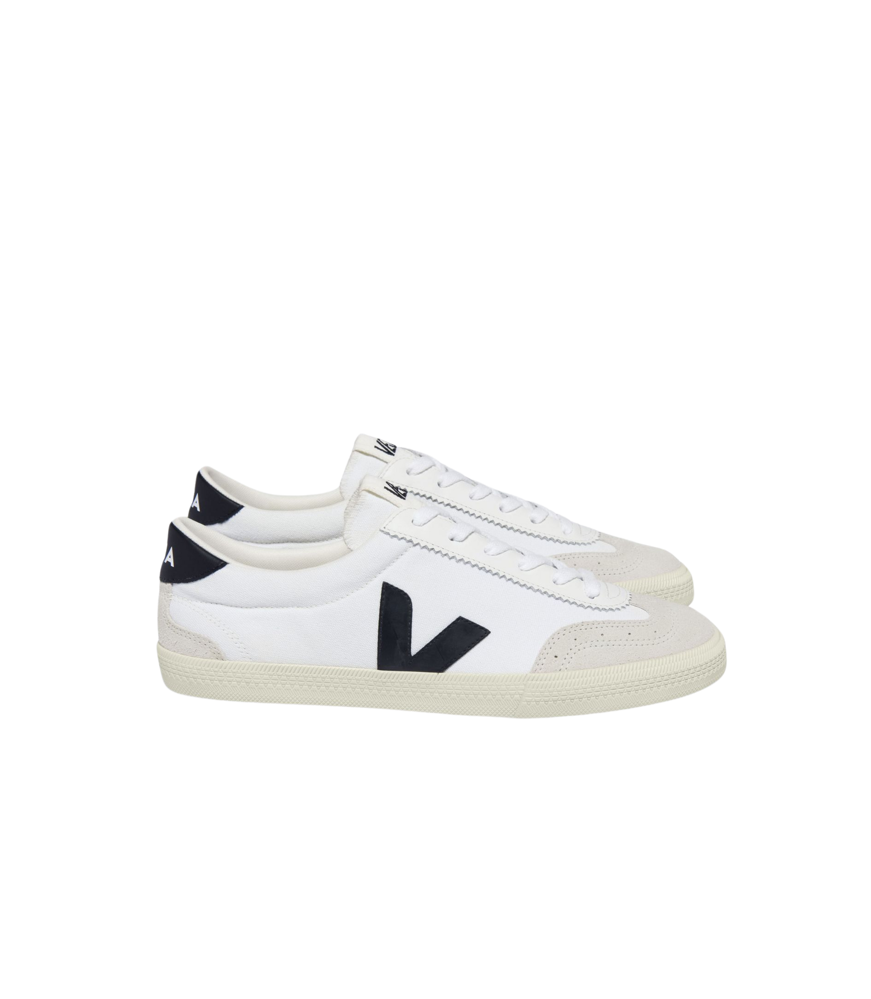 Veja Volley Canvas Sneakers White Black