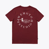 Camiseta WEMOTO Duck Burgundy