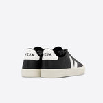 Zapatillas Veja Campo Chromefree Leather Black White - ECRU