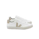 Zapatillas Veja Campo Chromefree Leather White Almond - ECRU