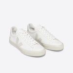 Zapatillas Veja Campo Chromefree Leather White Natural - ECRU