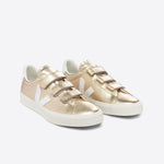 Zapatillas Veja Recife Chromefree Leather White Platine - ECRU