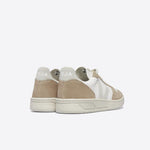 Zapatillas Veja V-10 Chromefree Leather Extra White Natural Sahara - ECRU