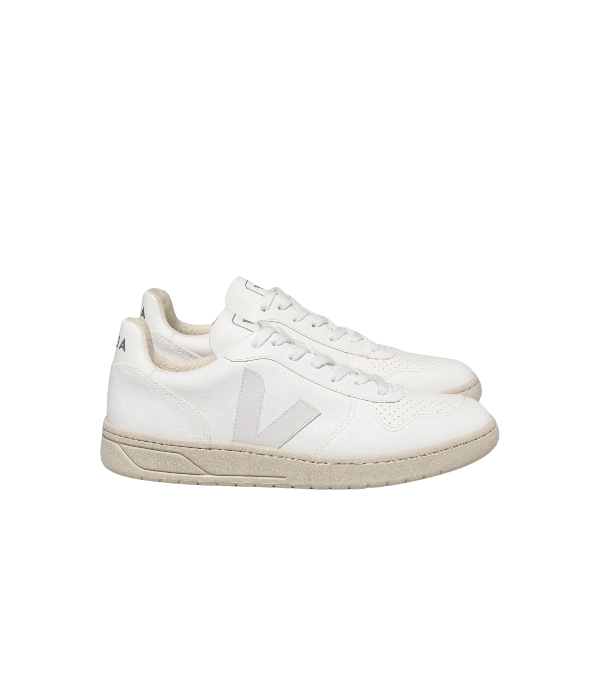 Zapatillas Veja V-10 CWL Full White - ECRU