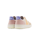 Zapatillas Veja V-10 Suede Multico Peach - ECRU