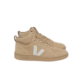 Zapatillas Veja V-15 Suede Full Desert - ECRU