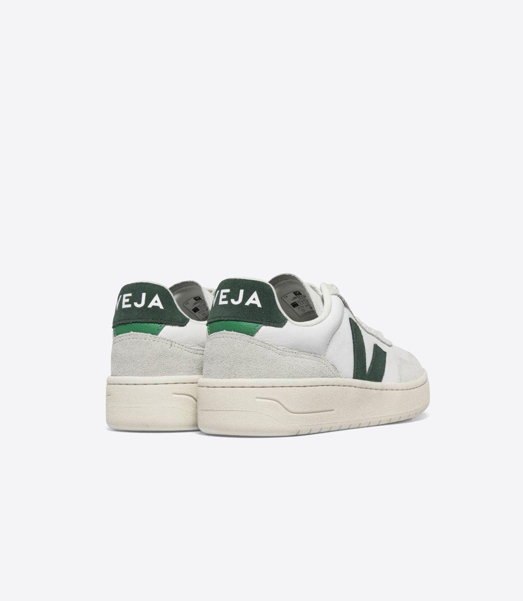 Zapatillas Veja V-90 Leather White Cyprus - ECRU