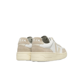 Zapatillas Veja V-90 Leather White Pierre - ECRU