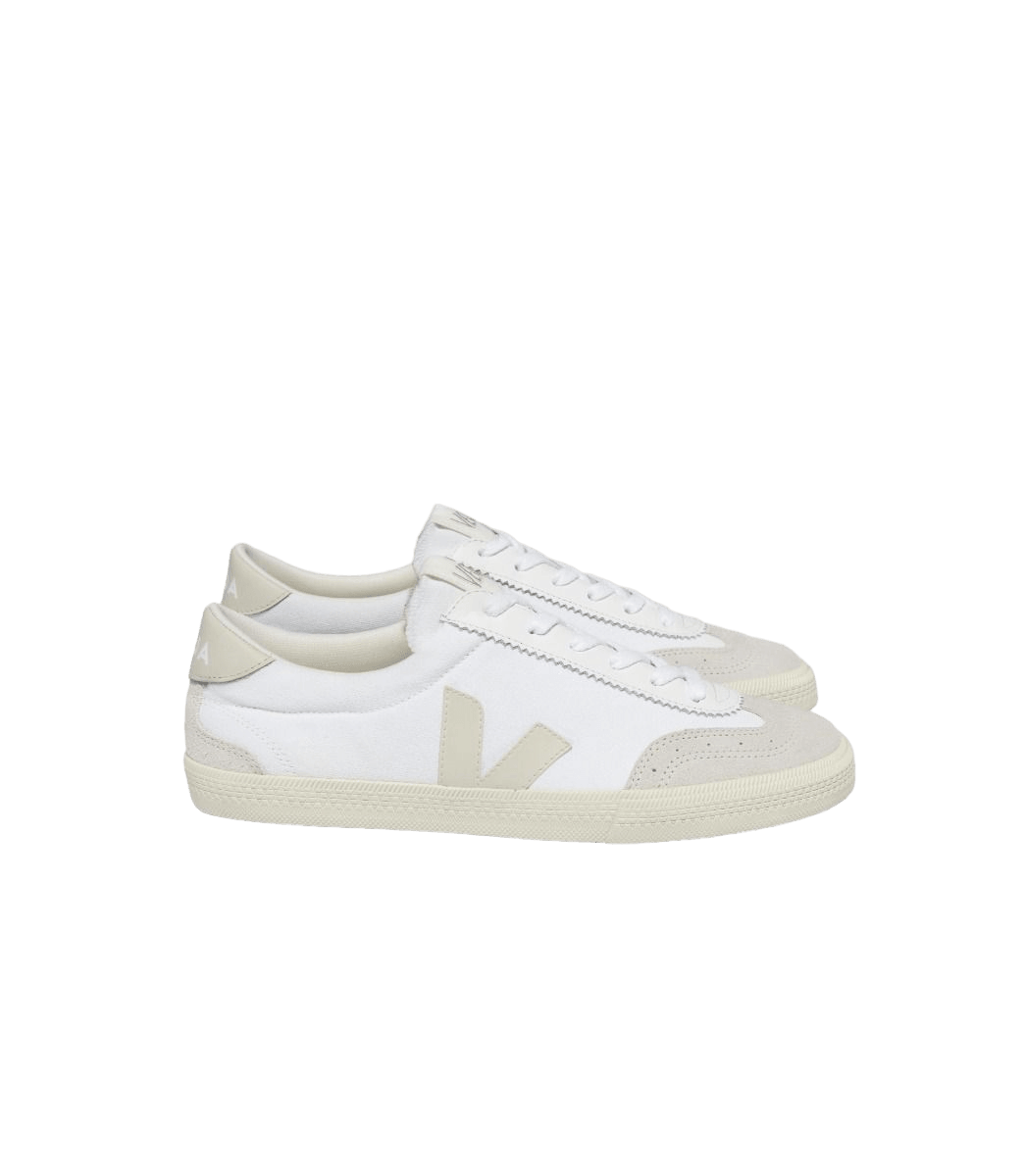 Zapatillas Veja Volley Canvas White Pierre - ECRU